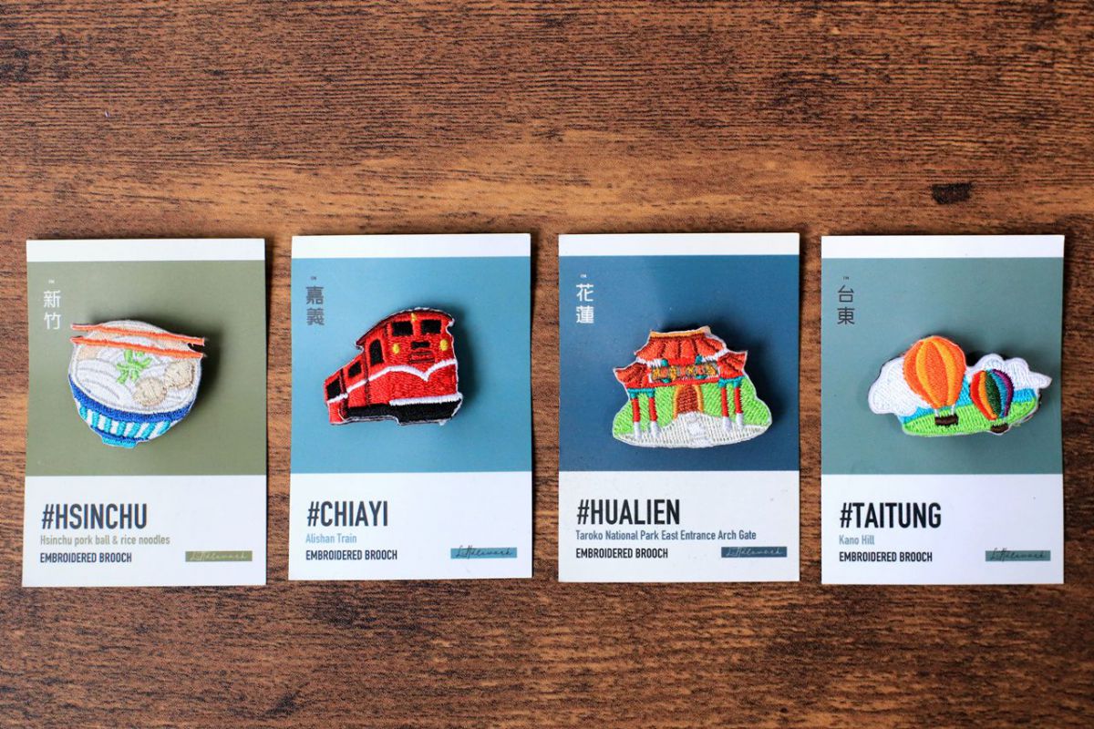 台湾現地レポ 台湾モチーフの刺繍アクセ Littdlework には小さなかわいいがいっぱい るるぶ More