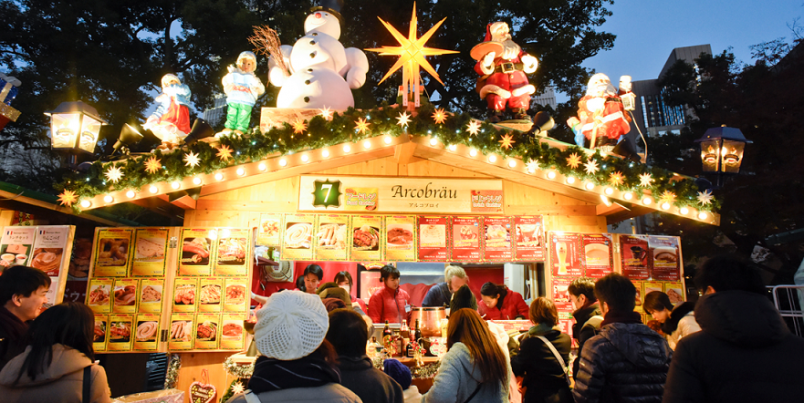 日比谷クリスマスマーケット 昨年は15万人の来場者！これだけは見逃せない！『東京クリスマス