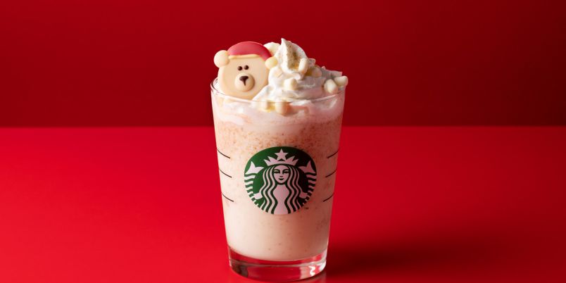 スタバ最新情報】かわいいサンタのベアリスタがっ！特別カスタマイズ