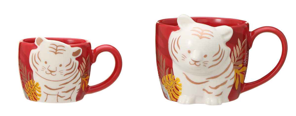 スタバ新作 ベアリスタが干支 トラ に大変身 22迎春ウインターグッズ第一弾が発売 ねこ だるま 富士山 花柄の縁起物マグ やタンブラーも るるぶ More