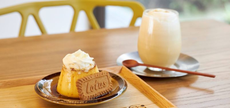 鎌倉・裏小町「cafe dining gita」の濃厚クラシックプリン♪ 一汁三菜のランチも人気です！