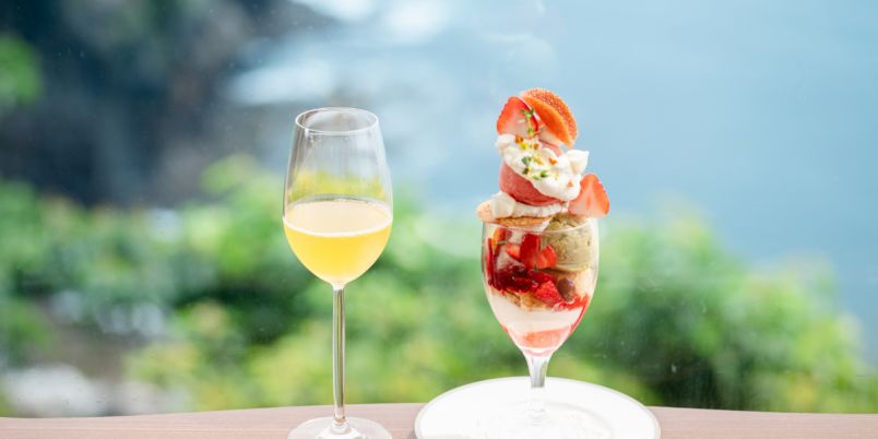 【熱海】芸術的なフルーツパフェと絶景をひとりじめ！オーシャンビューのカフェ「Restaurant & Sweets 花の妖精」
