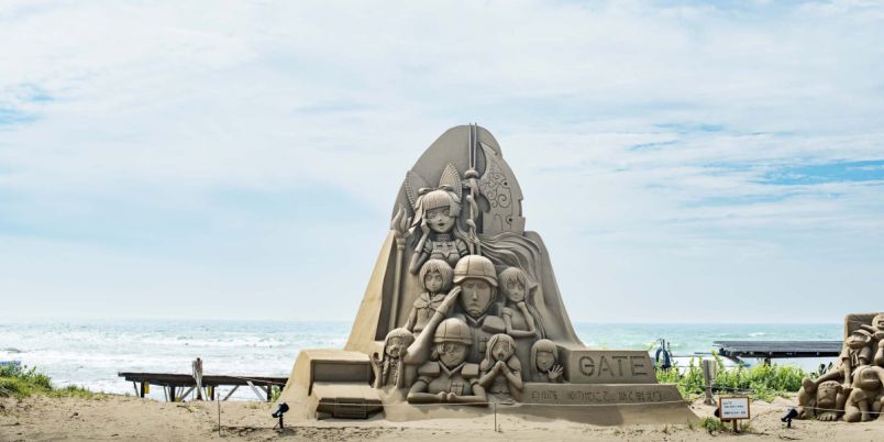 能登】千里浜に迫力のサンドアートが出現！｜るるぶ&more.