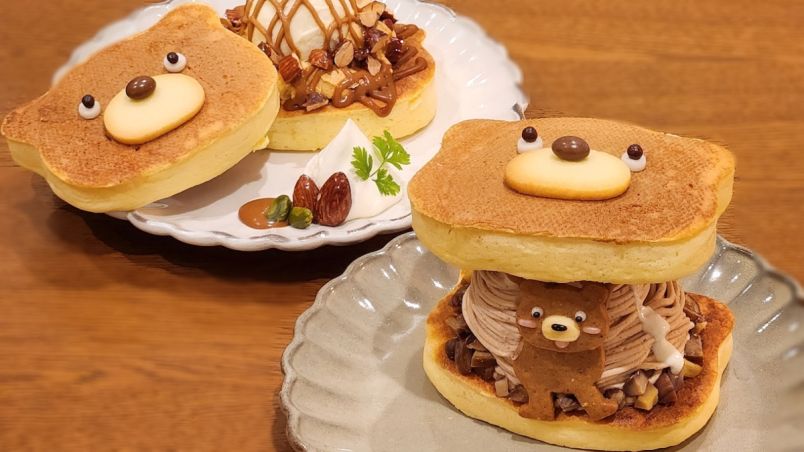 ♡miniature みつばちくまさんとホットケーキ♡ - その他