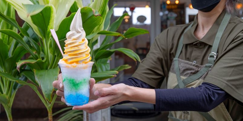 【沖縄】宜野座の隠れ家カフェ「cream cream」でカラフルな名物ソフトクリームを食べてみた！