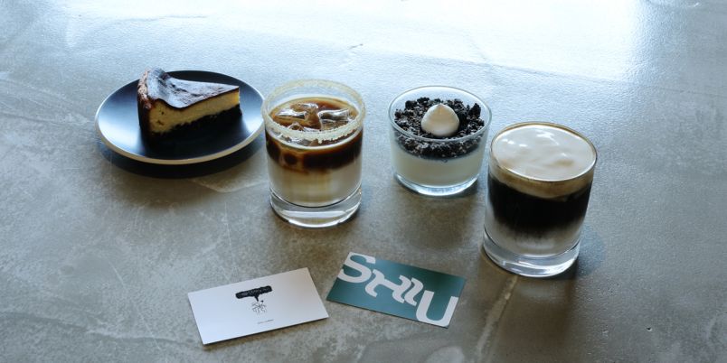 大阪のモノトーンがステキな韓国カフェ「SHIU COFFEE」が話題です