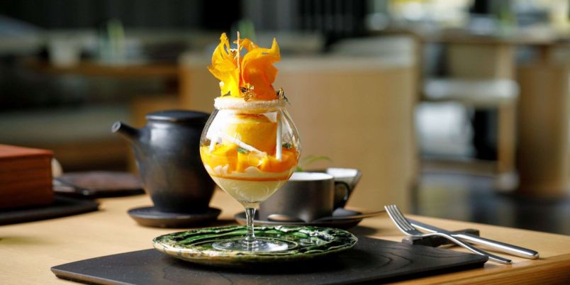 【アマン京都】アートのようなマンゴーパフェ「The Art of Mango」で芳醇なマンゴーを心ゆくまで