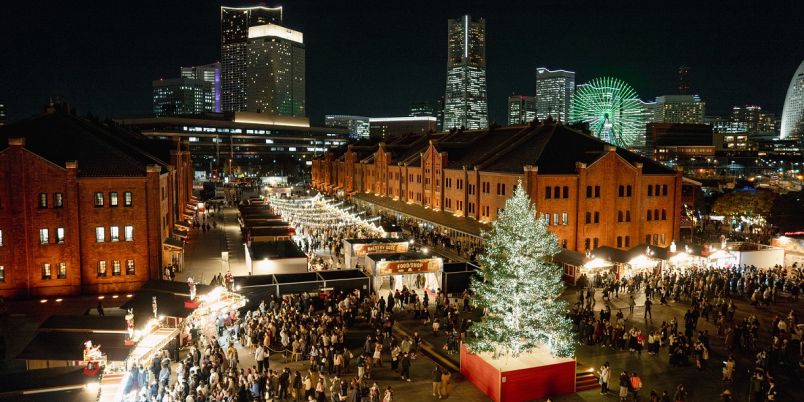 横浜赤レンガ倉庫の2023年クリスマスマーケット「Christmas Market in 横浜⾚レンガ倉庫 」【#編集部のおでかけキロク】｜るるぶ&more.