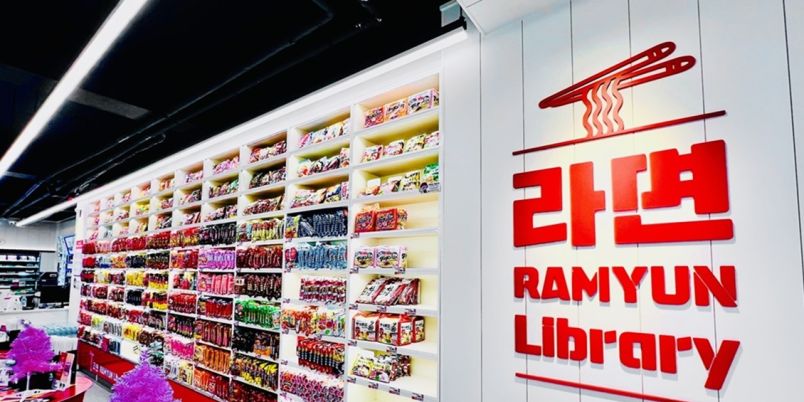 韓国現地レポ】2023年11月オープン「ラーメンライブラリー」。200種類