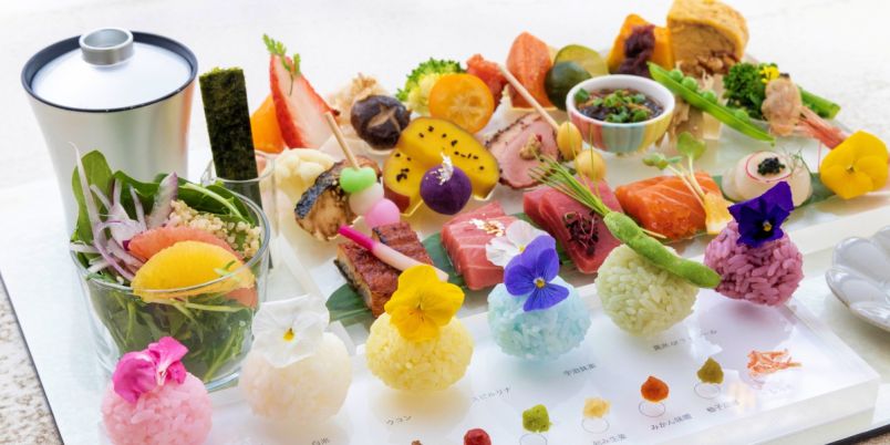 【福井県】「O-edo＋」の彩り豊かな創作寿司で、心ときめくご褒美ランチ