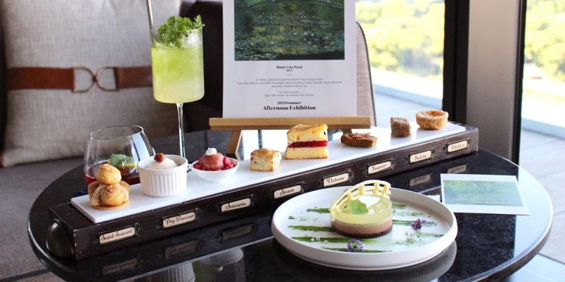メズム東京、オートグラフ コレクション】モネの『睡蓮の池』モチーフ