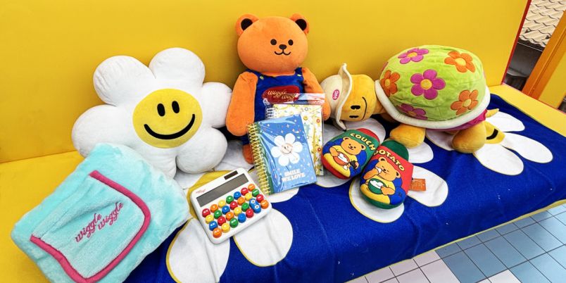ウィグルウィグル】韓国人気ブランドwigglewiggle スクエアラグ