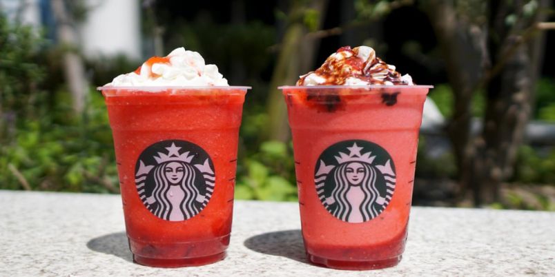 スタバ新作2025年5月】もっと“いちご増し”に！「THE 苺