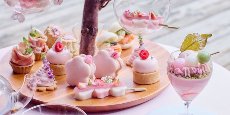 春を楽しむ！星野リゾートの「お花見団子アフタヌーンティー」