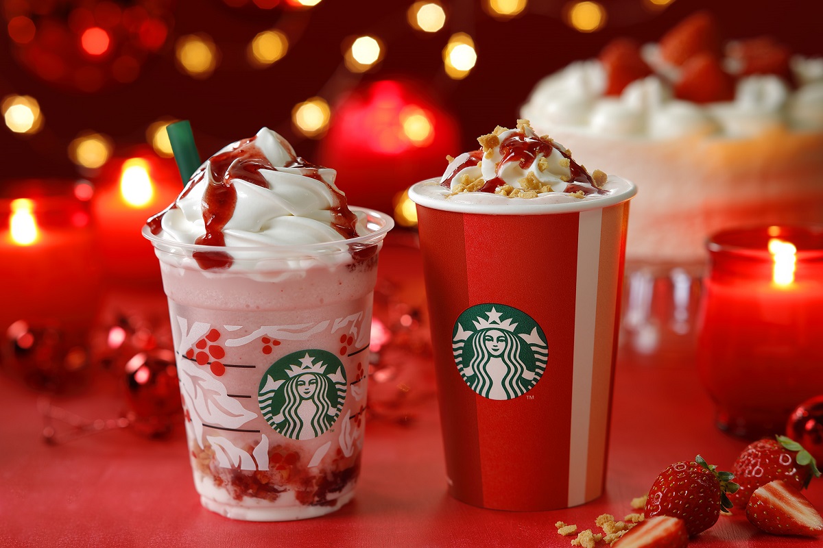 スタバから クリスマスケーキ をイメージしたホリデービバレッジ誕生 るるぶ More