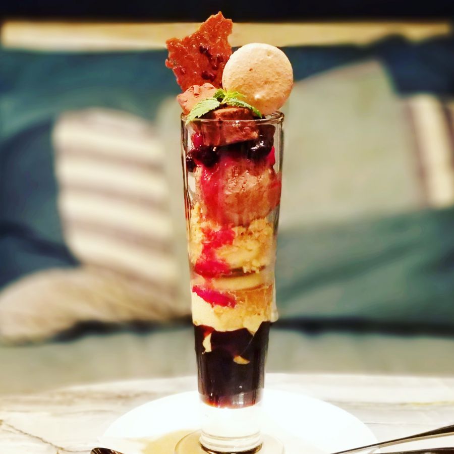 夜パフェ CHOCOLATE 1580円