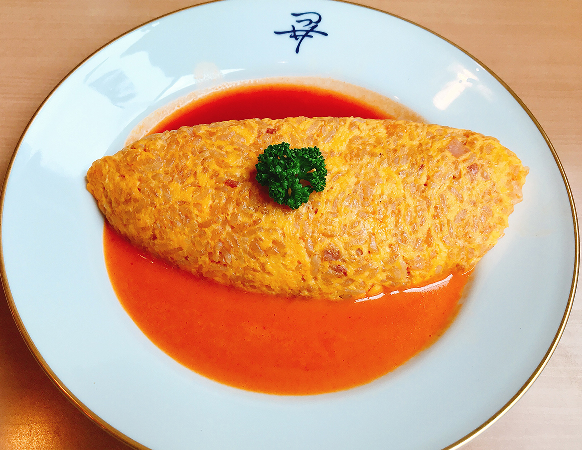 トロトロオムライス(ハム)1458円(ランチのみ)