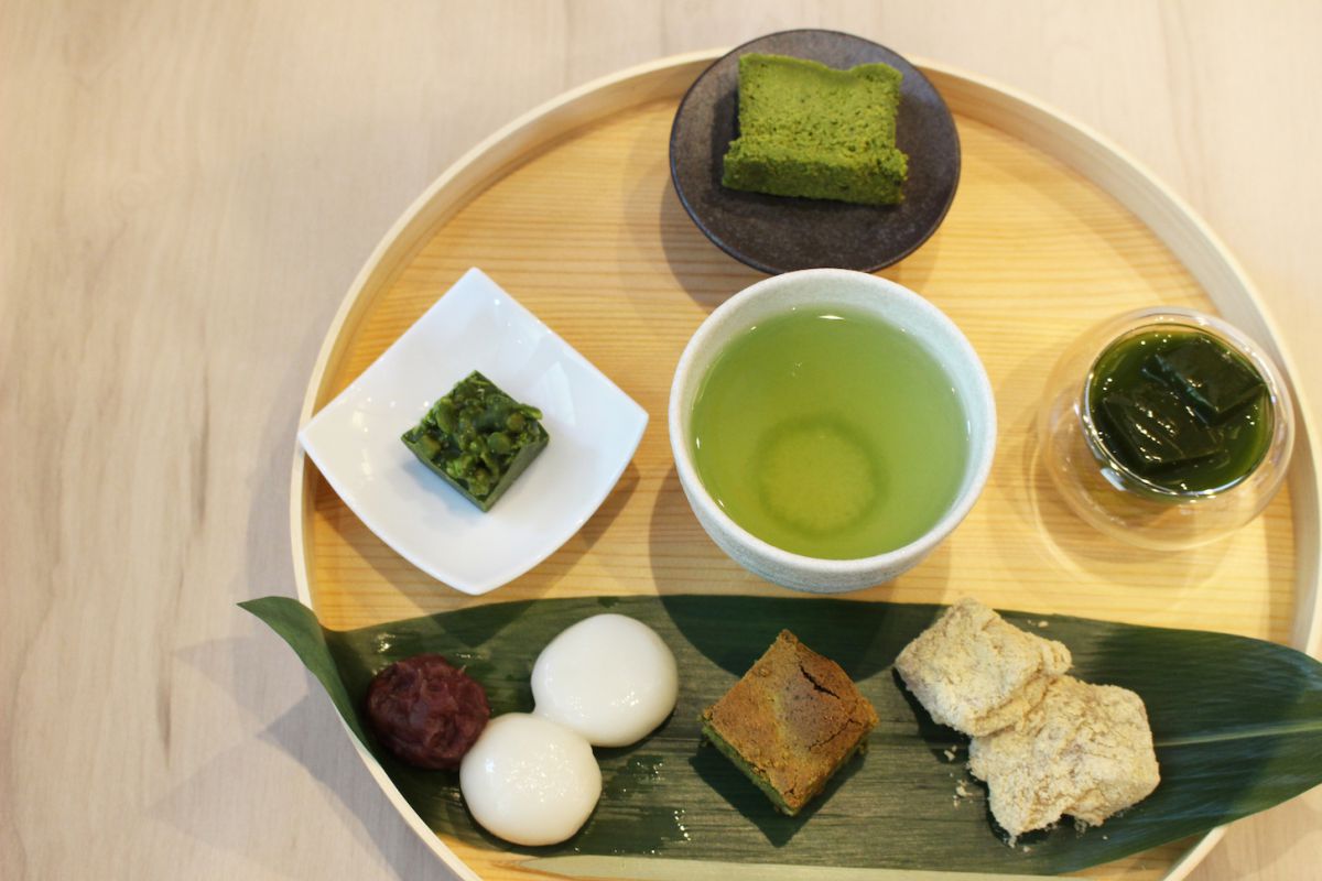 和のアフタヌーンティー 1166円