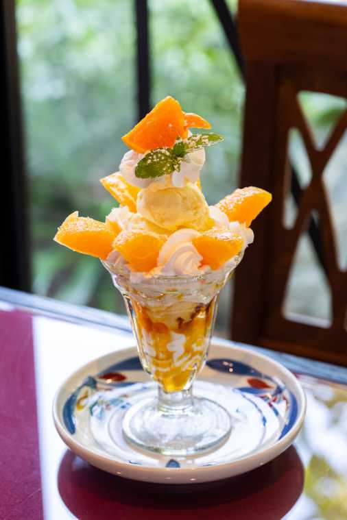 愛媛のフルーツパフェ 850円