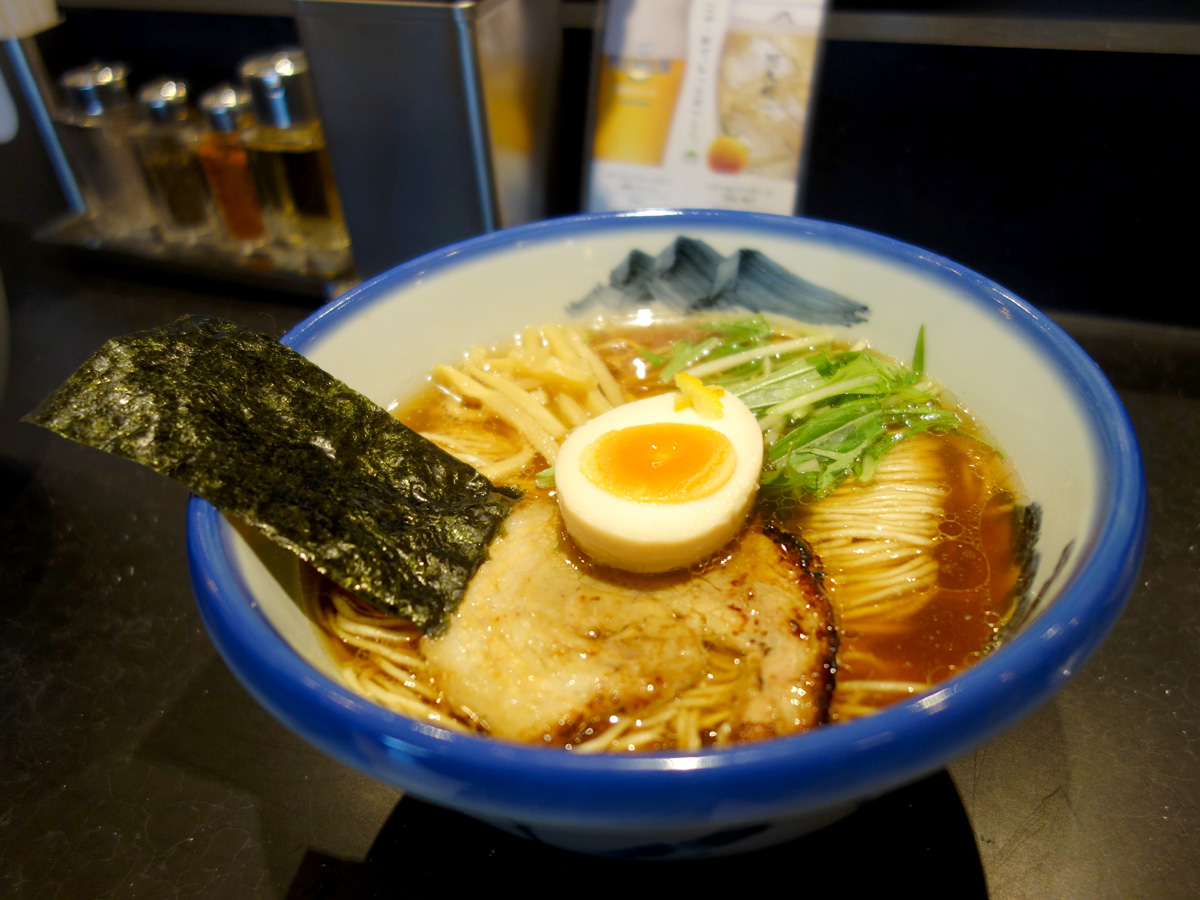 柚子塩らーめん 1080円(税込)