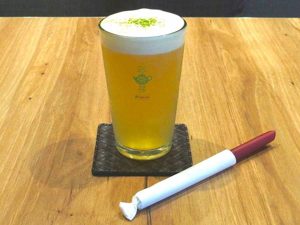 彩茶房岩塩チーズ四季春茶Mサイズ 500円