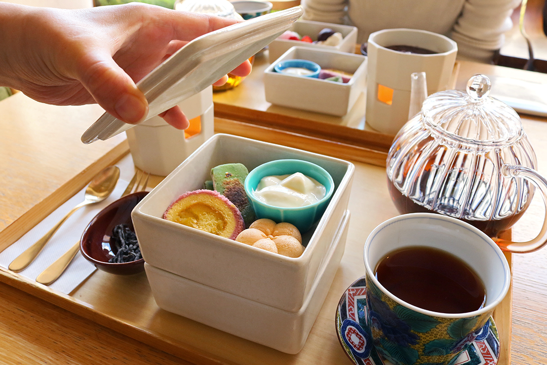 あんこフォンデュ1320円(税別)