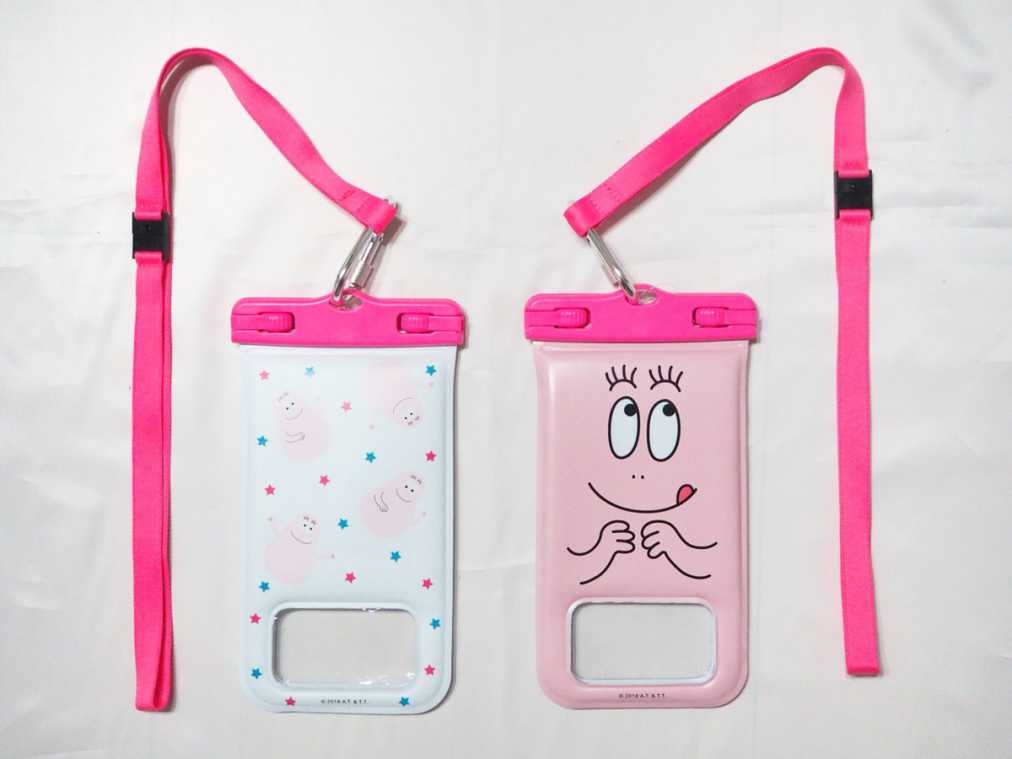 バーバパパ 防水スマートフォンケース 各2700円