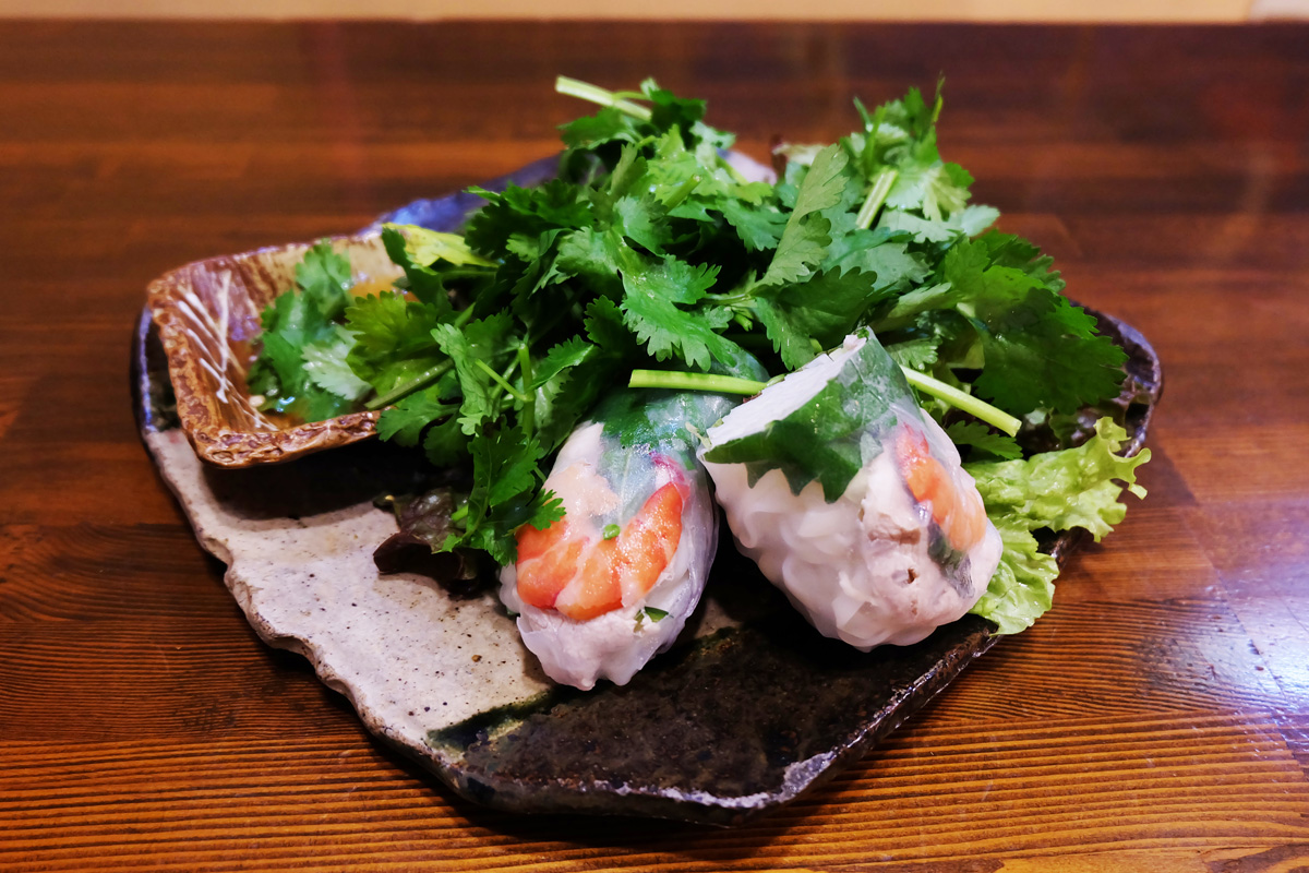 生春巻き 750円