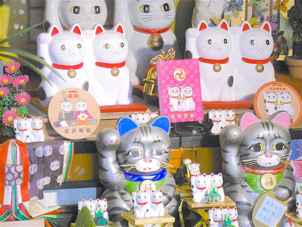 恋愛運も上昇 浅草 今戸神社 の 石なで猫 に会いに行こう るるぶ More