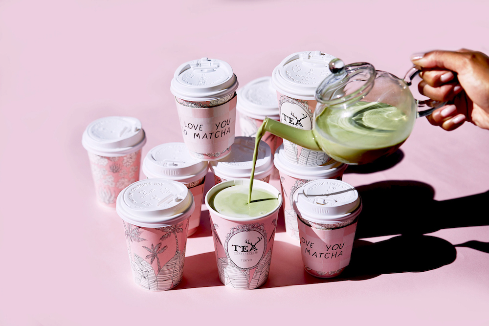 アルブレッド ミルクティー(HOT / ICE) 400円、抹茶ラテ520円など