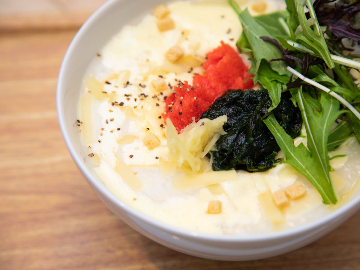 明太海苔チーズ粥 750円