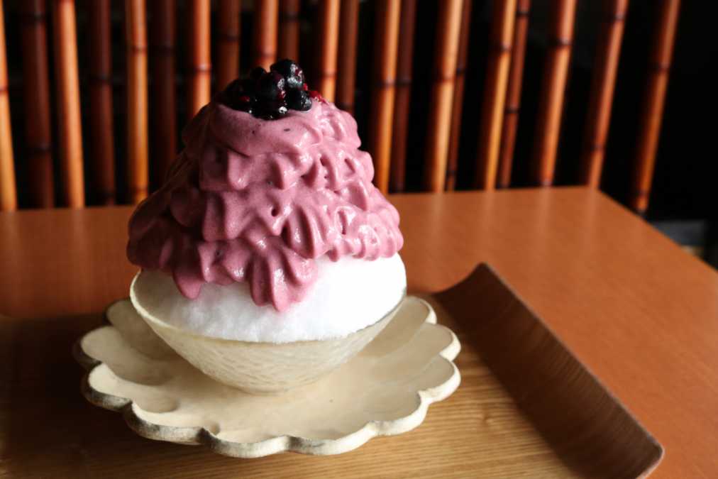 ブルーベリーヨーグルト氷 1080円
