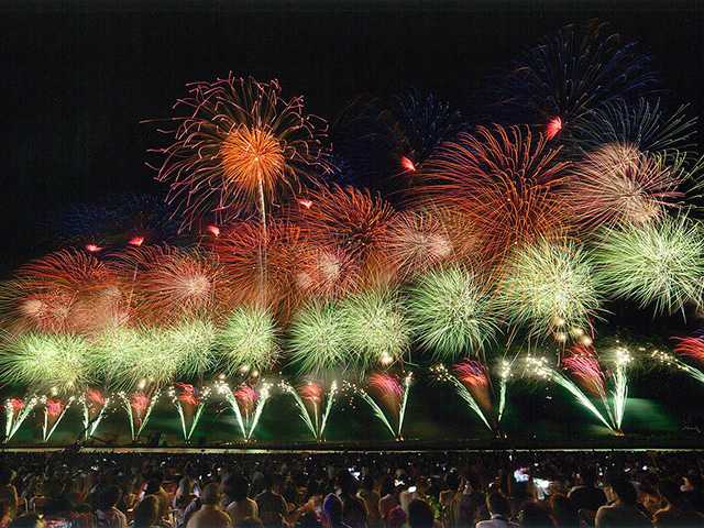 第16回 港まつり 能代の花火
