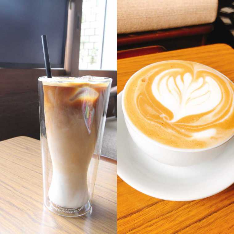 カフェラテ(アイス・ホット) 各500円