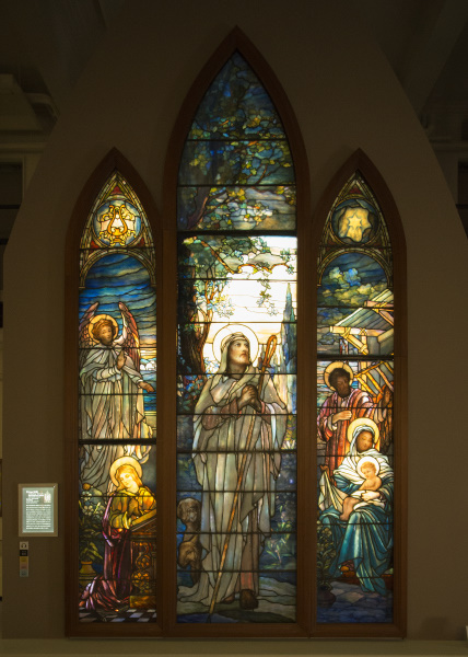 作品名:希望、制作国:アメリカ、時代:1900~1905年頃、Tiffany Studios制作