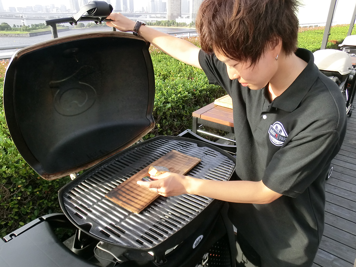 お台場の絶景でおいしさ100倍 おしゃれグリルでbbqができる Weber Park るるぶ More