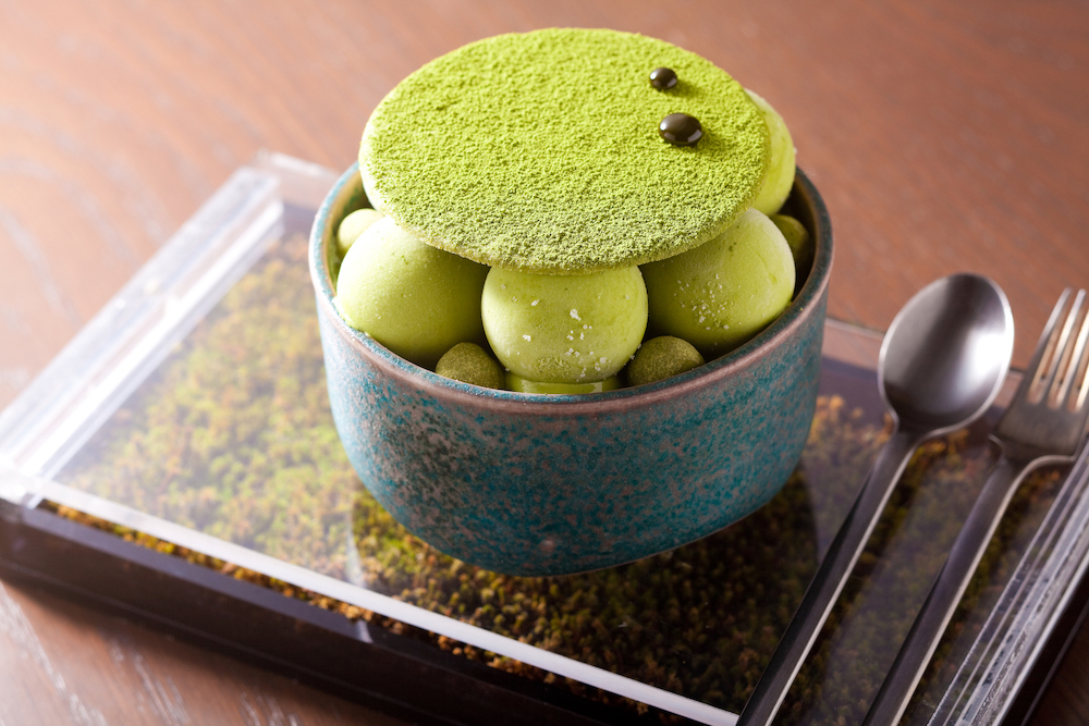 京の盆栽(抹茶パフェ) 1300円