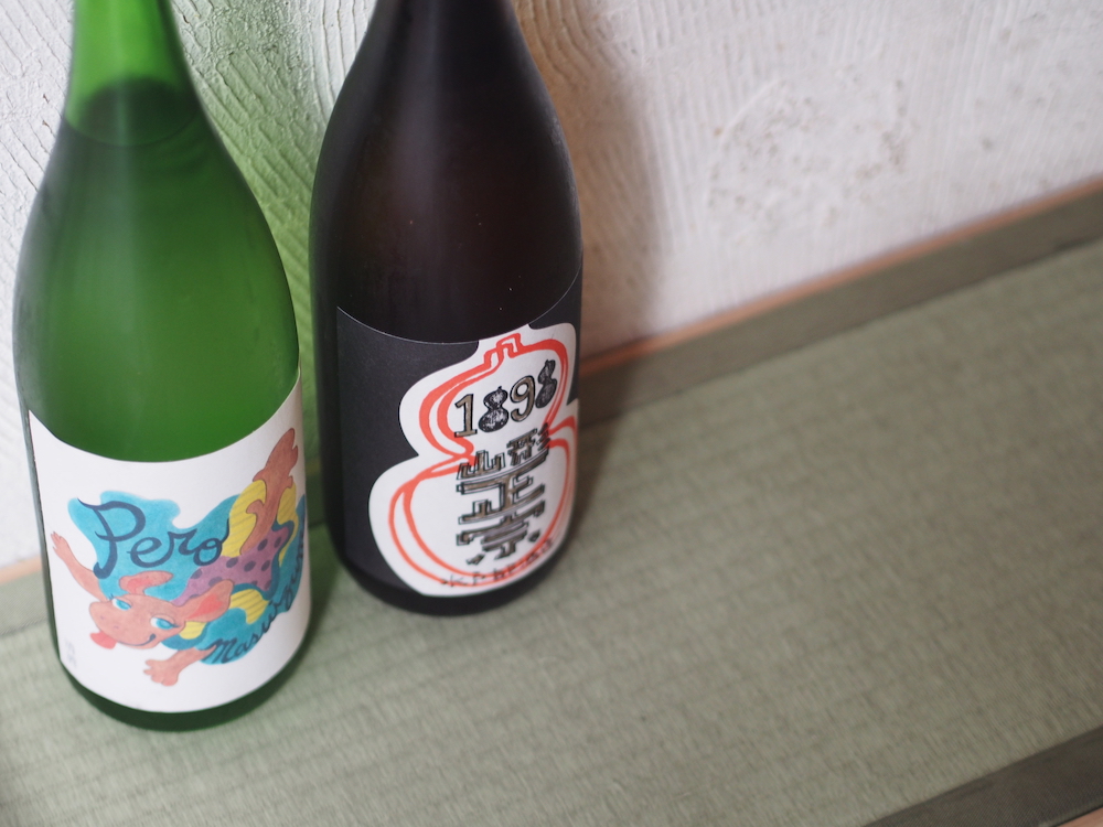 (左)満寿泉500円、(右)山形正宗600円