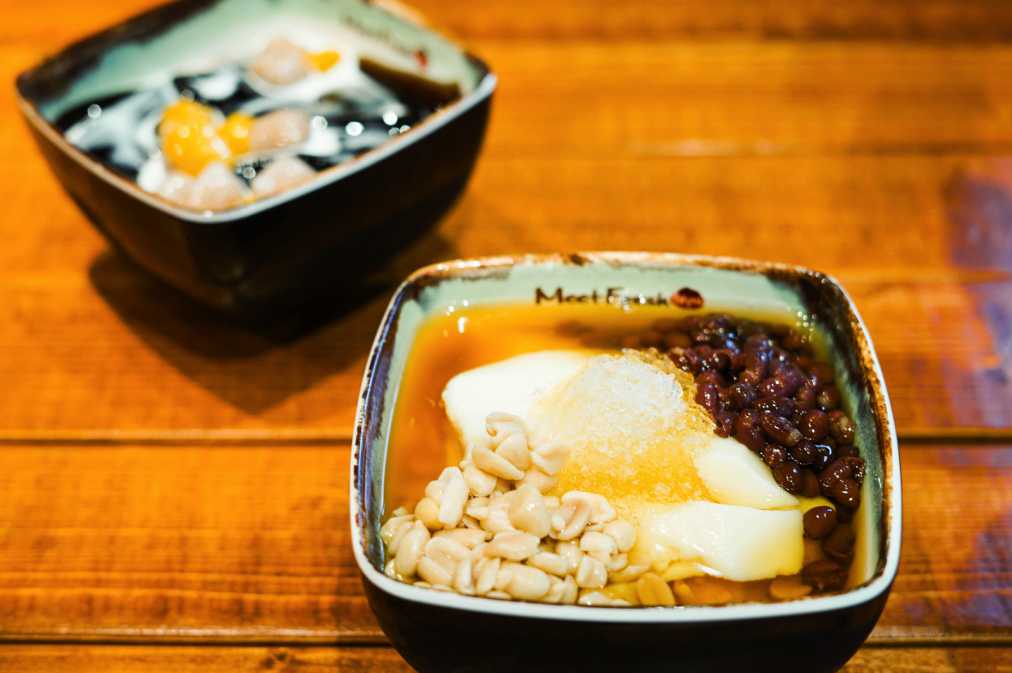 豆花(トウファ) Mサイズ450円 Lサイズ700円