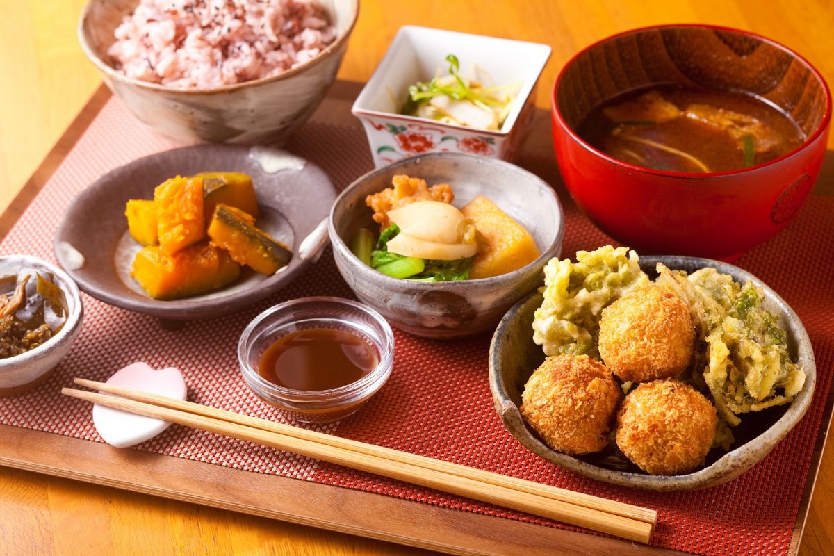 おからコロッケランチ 1500円
