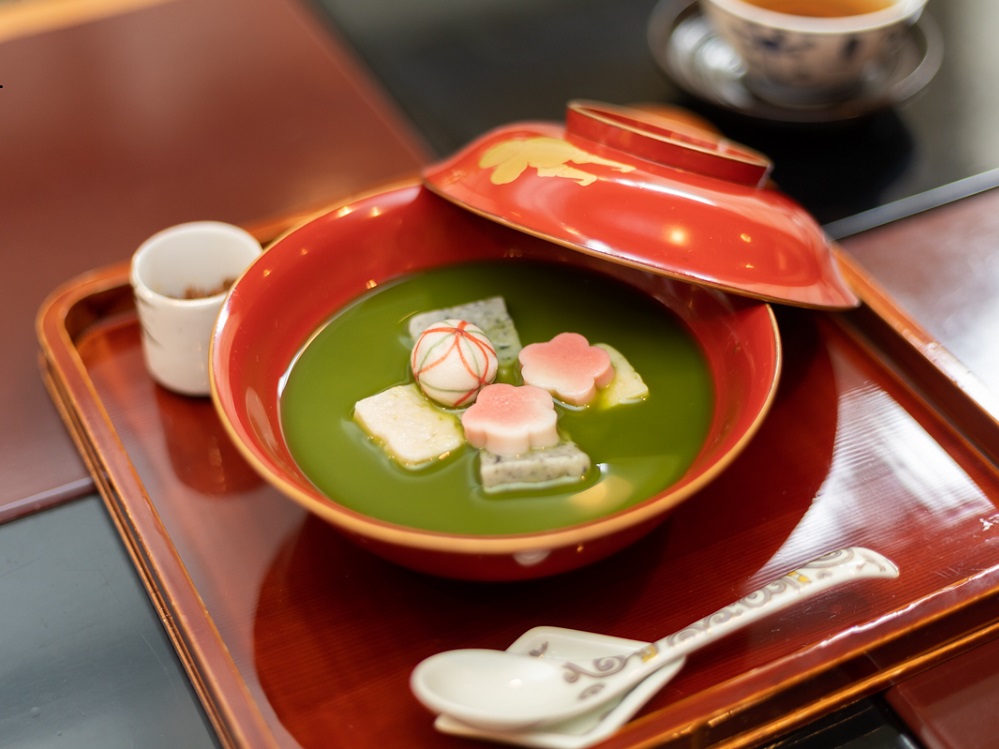 抹茶しるこ(温・冷) 1000円(税別)
