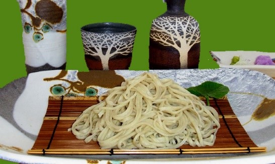 もりそば「山帰来」十割1200円