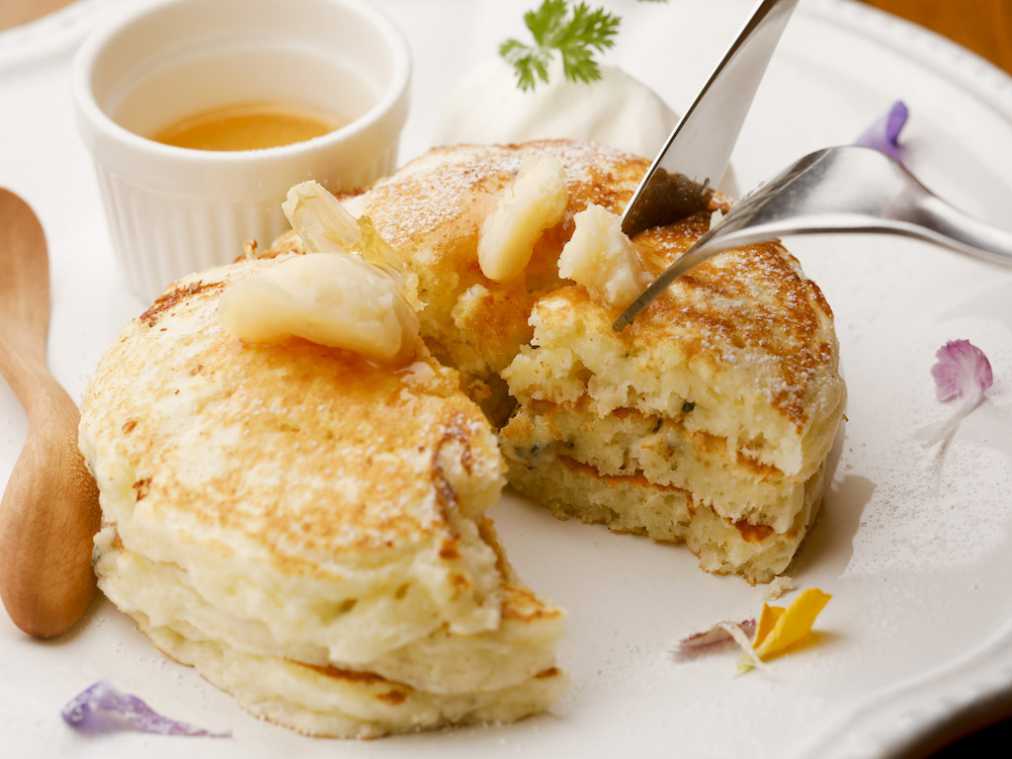 ゴルゴンゾーラのプレミアムパンケーキ 1350円