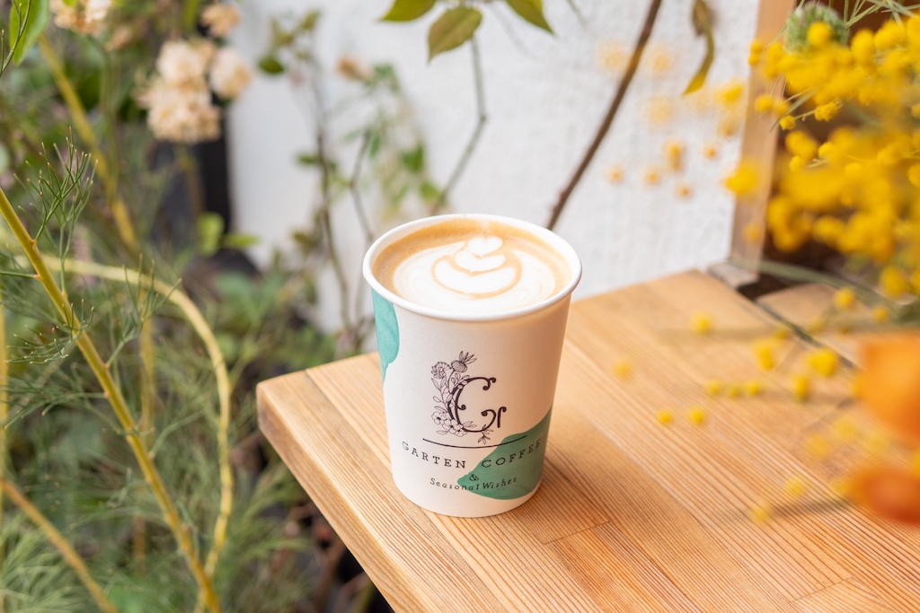 ガルテン カフェラテ 500円