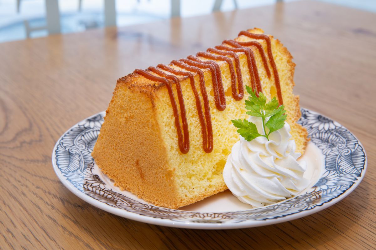 シフォントースト(キャラメルソース)420円