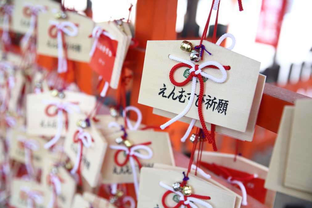 縁結び絵馬 500円