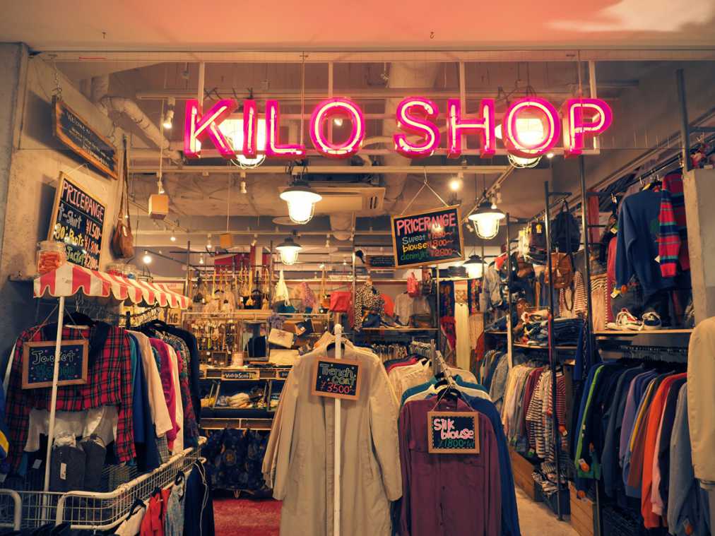 Kilo Shop Laforet原宿店へ行ってみた 重さで値段が決まるヨーロッパ