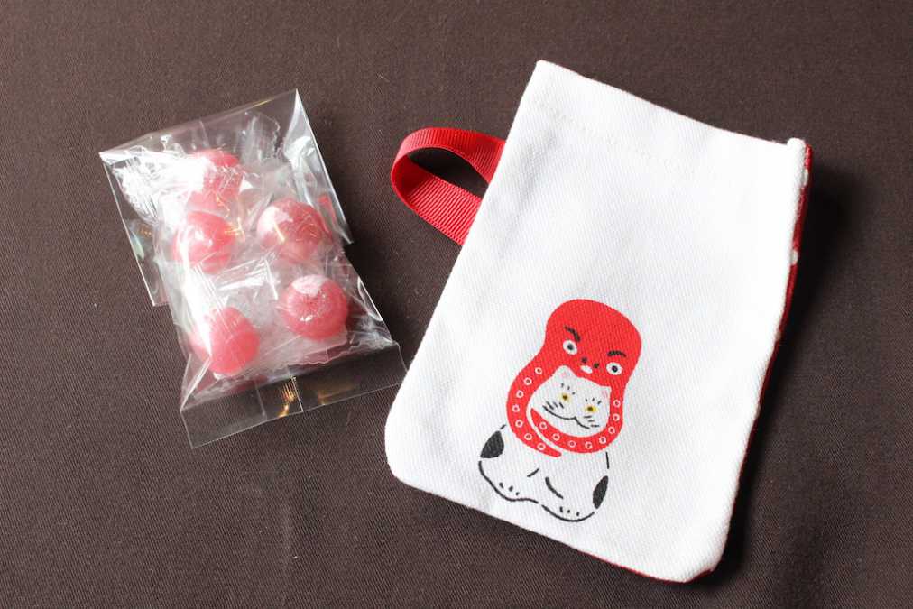 あめちゃん袋(リボンどめ) 864円