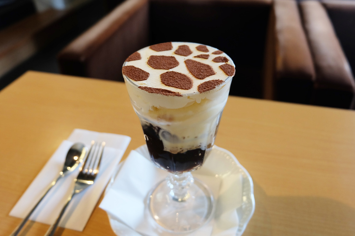ティラミスゼリーパルフェ 600円