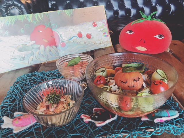 ああ、つめたい!なんともきもちいいトマトラーメンセット 1900円